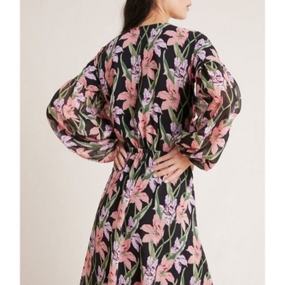 NWT Anthropologie Aryessa Long Sleeve Dress Size XSP - Picture 2 of 11